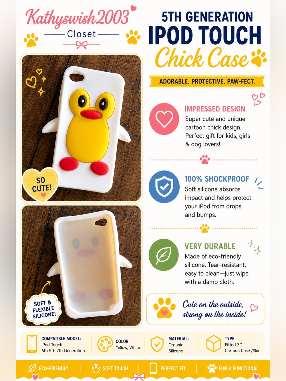 5th Generation IPOD Touch Chick Case